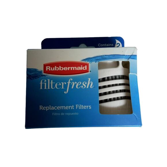 Rubbermaid Water Bottle Filter Refill 1J63 VTG Travel Prep 💧 - Picture 2 of 11